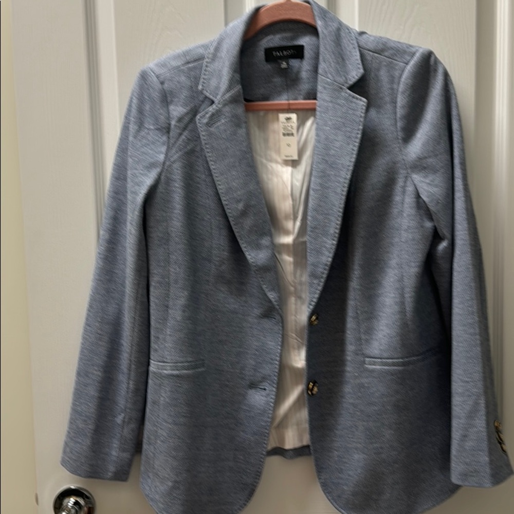 Talbots light blue woman’s blazer